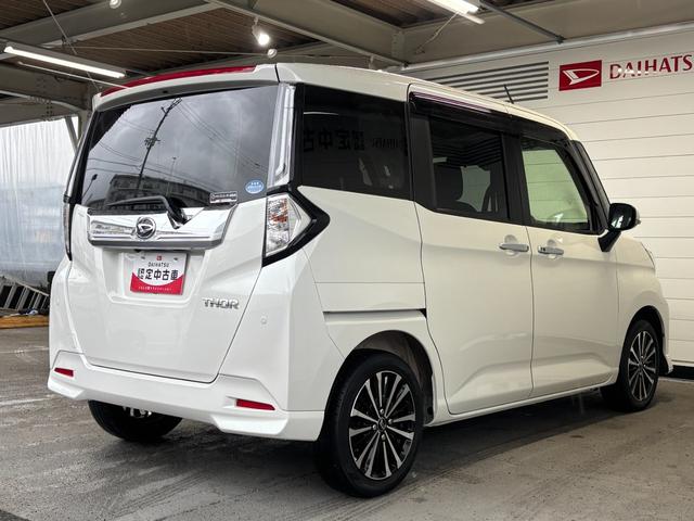 トールカスタムＧ　ターボナビゲーション　バックカメラ　ドライブレコーダー　ＥＴＣ車載器　両側電動スライドドア　電動パーキングブレーキ　アルミホイール　プッシュスタートスイッチ　キーフリーシステム　アイドリングストップ機能（奈良県）の中古車