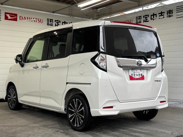 トールカスタムＧ　ターボナビゲーション　バックカメラ　ドライブレコーダー　ＥＴＣ車載器　両側電動スライドドア　電動パーキングブレーキ　アルミホイール　プッシュスタートスイッチ　キーフリーシステム　アイドリングストップ機能（奈良県）の中古車