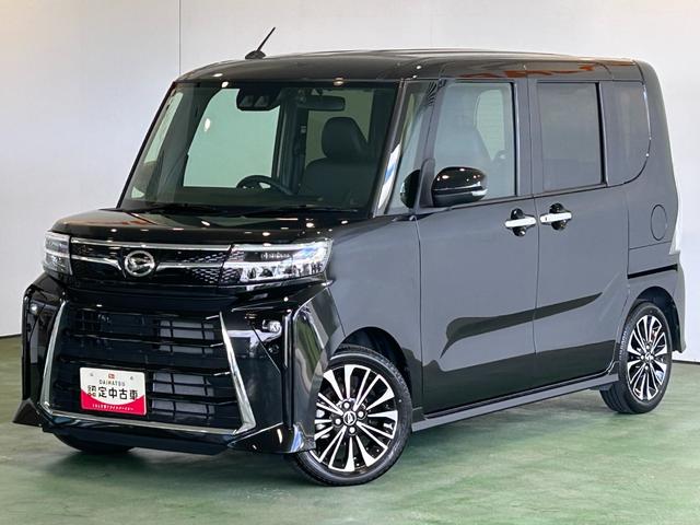 タントカスタムRSナビ ドラレコ 衝突被害軽減ブレーキ コ−ナ−センサ− 両側電動スライドドア 電動パーキング プッシュボタンスタ−ト アイドリングストップ機能 シ−トヒ−タ− バックカメラ(奈良県)の中古車