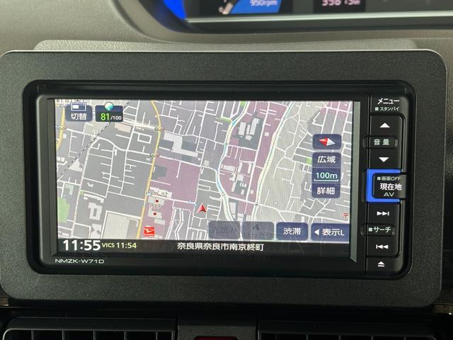 タントカスタムＸスタイルセレクションナビゲーション　バックカメラ　ドライブレコーダー　ＥＴＣ車載器　ＴＶコントロール　フロントシートヒーター　プッシュスタートスイッチ　キーフリー　アイドリングストップ機能　アルミホイール（奈良県）の中古車