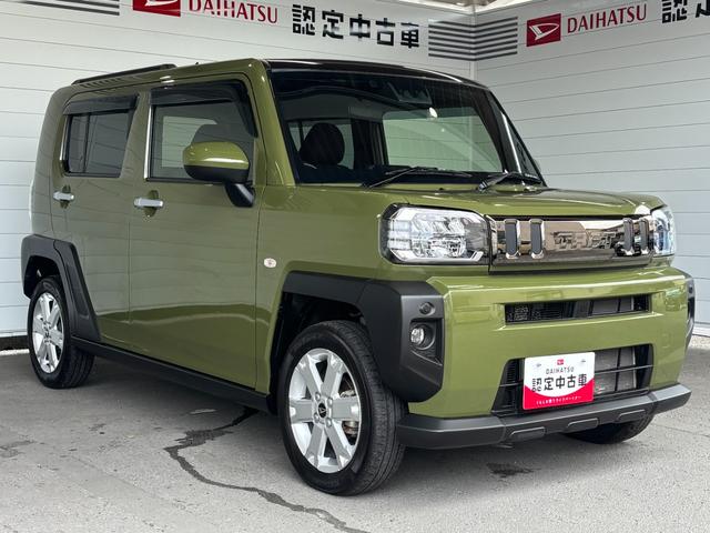 タフトGナビゲーション バックカメラ ETC車載器 電動パーキングブレーキ フロントシートヒーター キーフリー プッシュスタートスイッチ 電動格納式ドアミラー アイドリングストップ機能(奈良県)の中古車