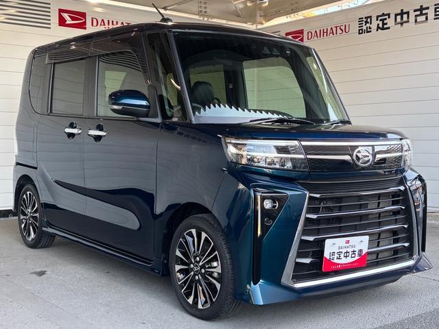タントカスタムRS9インチディスプレイオーディオ バックカメラ ドライブレコーダー ETC車載器 電動パーキングブレーキ プッシュスタートスイッチ キーフリーシステム アイドリングストップ機能 アルミホイール(奈良県)の中古車