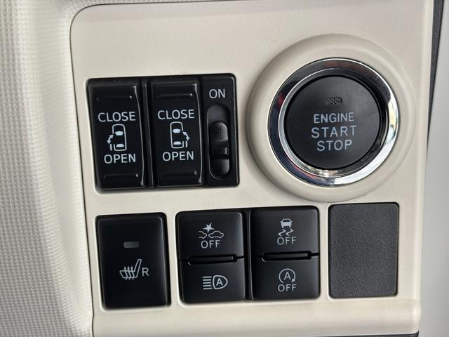 ムーヴキャンバスＧブラックアクセントＶＳ　ＳＡIIIナビゲーション　パノラマモニター　ドライブレコーダー　ＥＴＣ車載器　両側電動スライドドア　運転席シートヒーター　電動格納式ドアミラー　アイドリングストップ機能　プッシュスタートスイッチ　キーフリー（奈良県）の中古車