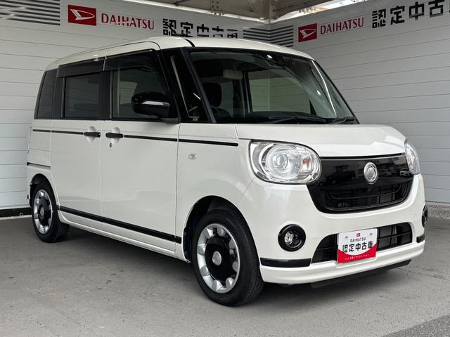ムーヴキャンバスＧブラックアクセントＶＳ　ＳＡIIIナビゲーション　パノラマモニター　ドライブレコーダー　ＥＴＣ車載器　両側電動スライドドア　運転席シートヒーター　電動格納式ドアミラー　アイドリングストップ機能　プッシュスタートスイッチ　キーフリー（奈良県）の中古車