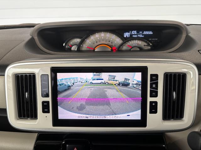 ムーヴキャンバスＧメイクアップ　ＳＡIIIナビゲーション　バックカメラ　ドライブレコーダー　ＥＴＣ車載器　ＴＶコントロール　電動格納式ドアミラー　オートエアコン　プッシュスタートスイッチ　キーフリーシステム　アイドリングストップ機能（奈良県）の中古車