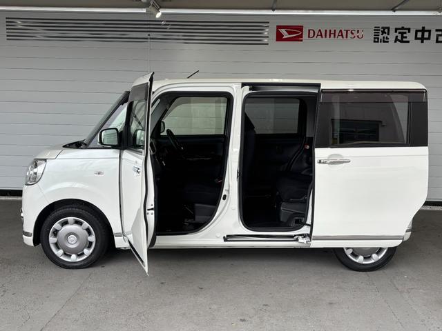 ムーヴキャンバスＧメイクアップ　ＳＡIIIナビゲーション　バックカメラ　ドライブレコーダー　ＥＴＣ車載器　ＴＶコントロール　電動格納式ドアミラー　オートエアコン　プッシュスタートスイッチ　キーフリーシステム　アイドリングストップ機能（奈良県）の中古車