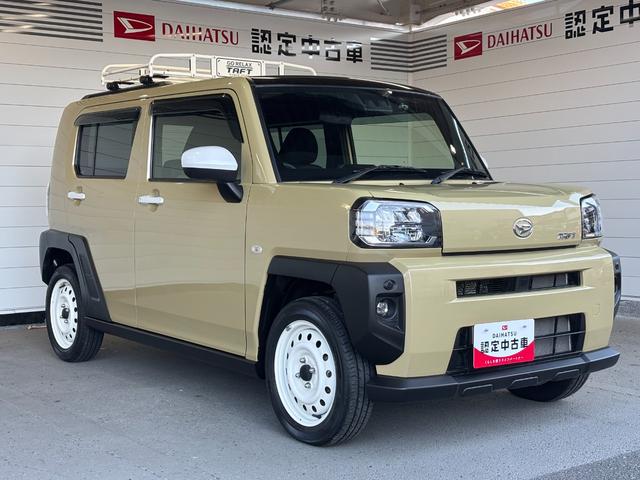 タフトＧルーフキャリア付き　ナビゲーション　バックカメラ　ドライブレコーダー　ＥＴＣ車載器　ＴＶコントロール　電動パーキングブレーキ　電動格納式ドアミラー　プッシュスタートスイッチ　キーフリーシステム（奈良県）の中古車