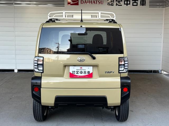 タフトＧルーフキャリア付き　ナビゲーション　バックカメラ　ドライブレコーダー　ＥＴＣ車載器　ＴＶコントロール　電動パーキングブレーキ　電動格納式ドアミラー　プッシュスタートスイッチ　キーフリーシステム（奈良県）の中古車