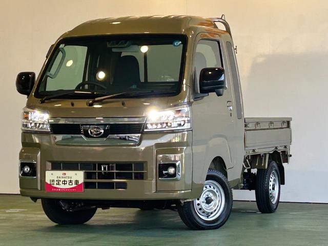 ハイゼットトラックジャンボエクストラ４ＷＤ　衝突被害軽減ブレーキ　コ−ナ−センサ−　アイドリングストップ機能　プッシュボタンスタ−ト　荷台ライト　キーフリ−　ＬＥＤヘッドライト（奈良県）の中古車