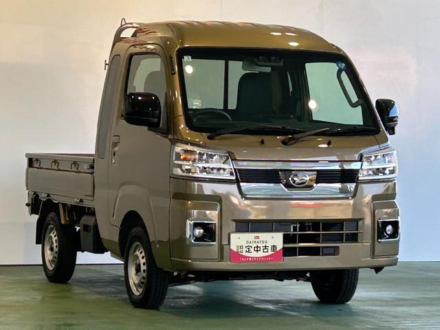 ハイゼットトラックジャンボエクストラ４ＷＤ　衝突被害軽減ブレーキ　コ−ナ−センサ−　アイドリングストップ機能　プッシュボタンスタ−ト　荷台ライト　キーフリ−　ＬＥＤヘッドライト（奈良県）の中古車