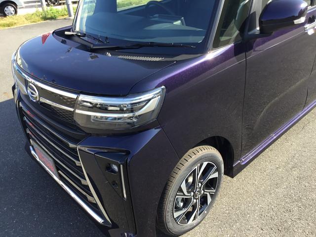 タントカスタムＸ１年保証距離無制限　走行距離７５キロ　純正ナビ　バックカメラ　純正マット　ＬＥＤヘッドランプ　アイドリングストップ　プッシュボタンスタート　オート格納式ドアミラー　オプションカラー（埼玉県）の中古車