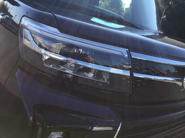 タントカスタムＸ１年保証距離無制限　走行距離７５キロ　純正ナビ　バックカメラ　純正マット　ＬＥＤヘッドランプ　アイドリングストップ　プッシュボタンスタート　オート格納式ドアミラー　オプションカラー（埼玉県）の中古車