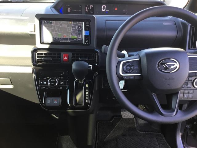 タントカスタムＸ１年保証距離無制限　走行距離７５キロ　純正ナビ　バックカメラ　純正マット　ＬＥＤヘッドランプ　アイドリングストップ　プッシュボタンスタート　オート格納式ドアミラー　オプションカラー（埼玉県）の中古車