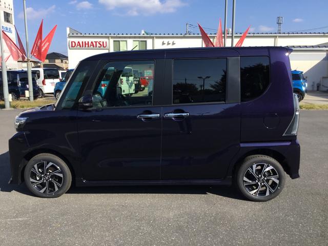 タントカスタムＸ１年保証距離無制限　走行距離７５キロ　純正ナビ　バックカメラ　純正マット　ＬＥＤヘッドランプ　アイドリングストップ　プッシュボタンスタート　オート格納式ドアミラー　オプションカラー（埼玉県）の中古車