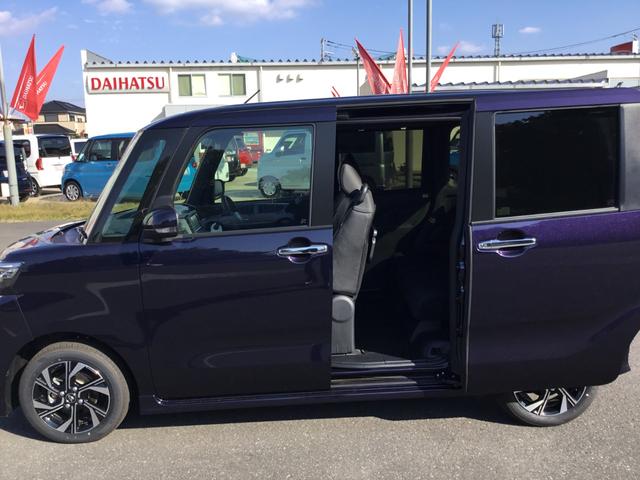 タントカスタムＸ１年保証距離無制限　走行距離７５キロ　純正ナビ　バックカメラ　純正マット　ＬＥＤヘッドランプ　アイドリングストップ　プッシュボタンスタート　オート格納式ドアミラー　オプションカラー（埼玉県）の中古車