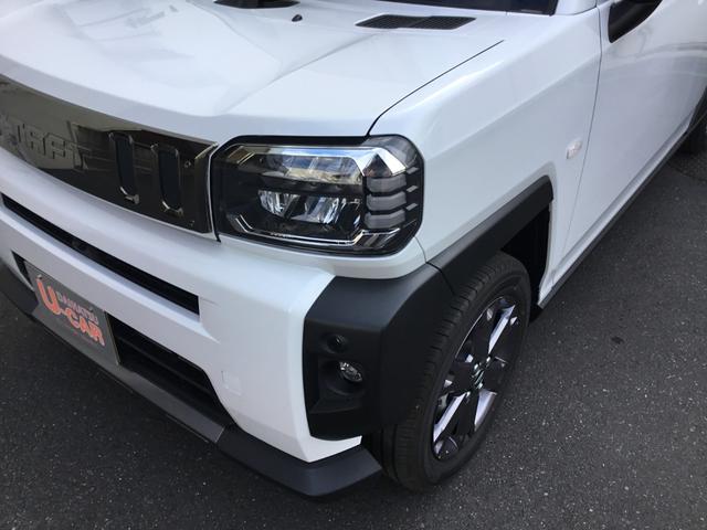 タフトGターボ ダーククロムベンチャー純正フルセグメモリーナビ オプションカラー 試乗車UP パノラマモニター プッシュボタンスタート キーフリー スマートアシスト 純正アルミホイール LEDヘッドライト ガラスルーフ 走行距離134キロ(埼玉県)の中古車