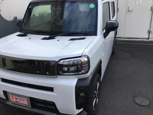 タフトGターボ ダーククロムベンチャー純正フルセグメモリーナビ オプションカラー 試乗車UP パノラマモニター プッシュボタンスタート キーフリー スマートアシスト 純正アルミホイール LEDヘッドライト ガラスルーフ 走行距離134キロ(埼玉県)の中古車