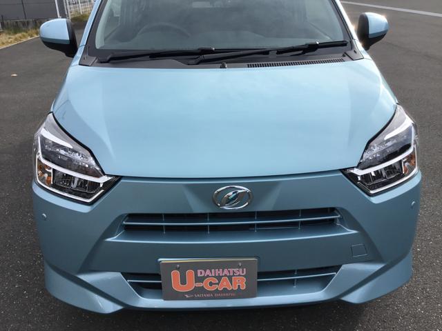 ミライースＧ　ＳＡIII試乗車ＵＰ　キーフリーシステム　オートエアコン　ＳＲＳエアバック　運転席助手席シートヒーター　ＬＥＤヘッドランプ　オート格納式ドアミラー　運転席シートリフター　チルトステアリング　コーナーセンサー（埼玉県）の中古車