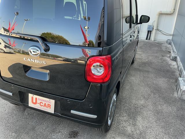 ムーヴキャンバスセオリーGターボ一年保証・走行無制限 走行182キロ 9インチスマホ連携ディスプレイオーディオ クリアランスソナー オートライト オートマチックハイビーム LEDヘッドライト ベンチシート 純正カーペットマット(埼玉県)の中古車