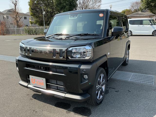 タフトＧターボ　ダーククロムベンチャー１年保証・走行距離無制限　走行距離４０キロ　ナビ付　パノラマモニター　助手席エアバック　オートライト　オートマチックハイビーム　クリアランスソナー　アイドリングストップ（埼玉県）の中古車