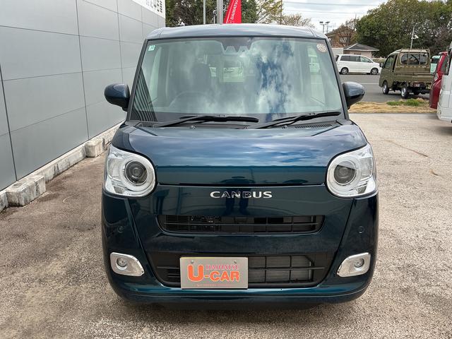 ムーヴキャンバスセオリーＧターボ１年保証・走行距離無制限　走行距離１１５０キロ　助手席エアバックオートライト　オートマチックハイビーム　クリアランスソナー　アイドリングストップ（埼玉県）の中古車