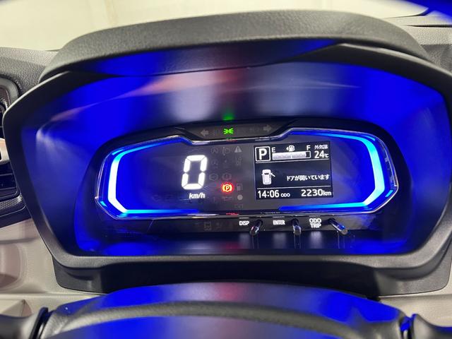 ミライースＸ　ＳＡIII　走行２２２９キロ／ＬＥＤヘッドライト一年保証・走行距離無制限　走行２２２９キロ　助手席エアバック　オートライト　オートマチックハイビーム　クリアランスソナー　アイドリングストップ（埼玉県）の中古車