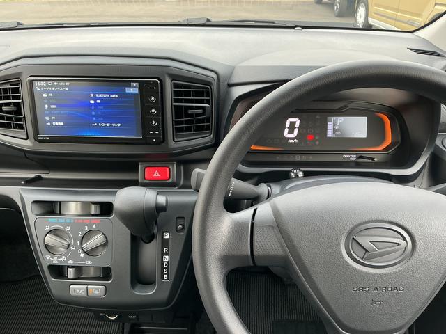 ミライースＬ　ＳＡIII１年保証・走行距離無制限　走行距離１１５キロ　ナビ付　助手席エアバック　オートライト　オートマチックハイビーム　クリアランスソナー　アイドリングストップ（埼玉県）の中古車