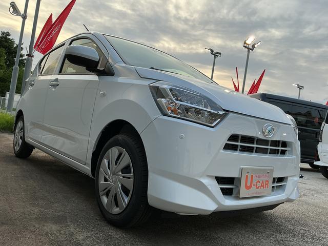 ミライースＸ　ＳＡIII１年保証・走行距離無制限　走行距離５４３キロ　オートライト　オートマチックハイビーム　クリアランスソナー　アイドリングストップ（埼玉県）の中古車