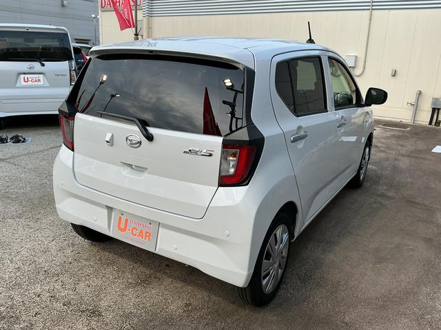 ミライースＸ　ＳＡIII１年保証・走行距離無制限　走行距離５４３キロ　オートライト　オートマチックハイビーム　クリアランスソナー　アイドリングストップ（埼玉県）の中古車