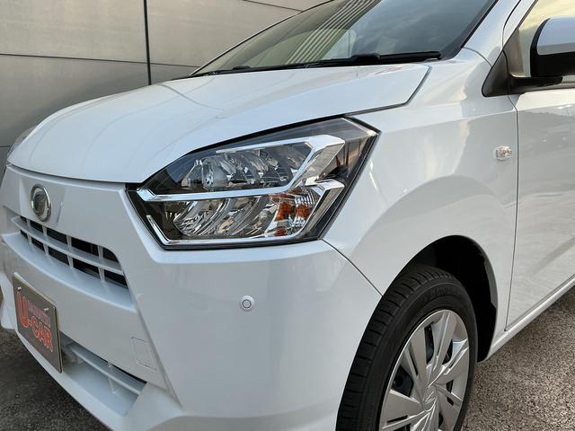 ミライースＸ　ＳＡIII１年保証・走行距離無制限　走行距離５４３キロ　オートライト　オートマチックハイビーム　クリアランスソナー　アイドリングストップ（埼玉県）の中古車