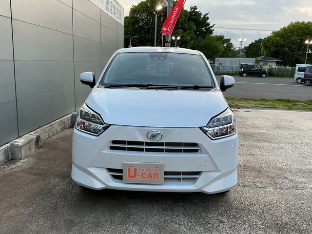 ミライースＸ　ＳＡIII１年保証・走行距離無制限　走行距離５４３キロ　オートライト　オートマチックハイビーム　クリアランスソナー　アイドリングストップ（埼玉県）の中古車