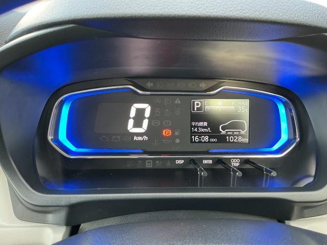 ミライースＸ　ＳＡIII　走行１，０２７キロ／ＬＥＤヘッドランプ１年保証・走行距離無制限　ＬＥＤヘッドランプ　電動格納式ドアミラー　コーナーセンサー　マニュアルエアコン　キーレスエントリー　走行１，０２７キロ（埼玉県）の中古車
