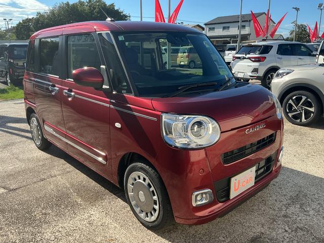 ムーヴキャンバスセオリーGターボ 走行30キロ/バックカメラ/試乗車一年保証・走行距離無制限 ディスプレイオーディオ バックカメラ HDMIソケット ブルートゥース 両側電動スライドドア 運転席助手席シートヒーター ホッとカップホルダー UV&IRカットガラス(埼玉県)の中古車