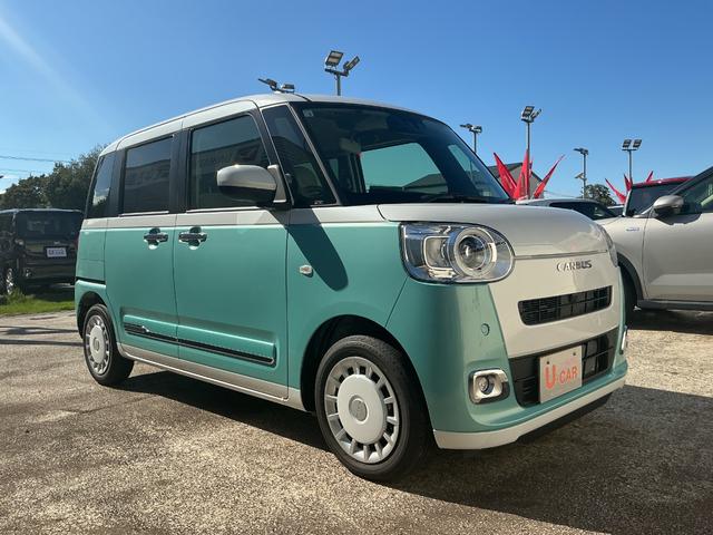 ムーヴキャンバスストライプスG ディスプレイオーディオ/バックカメラ/試乗車一年保証・走行距離無制限 ディスプレイオーディオ バックカメラ HDMIソケット ブルートゥース 両側電動スライドドア 運転席助手席シートヒーター ホッとカップホルダー UV&IRカットガラス(埼玉県)の中古車