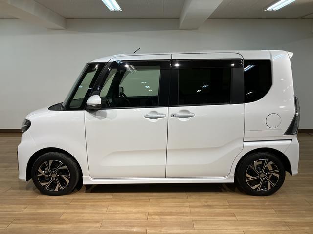 タントカスタムＸセレクション　サポカーＳワイド適合純正メモリーナビ・バックカメラ・ナビ連動前後ドライブレコーダー・ＥＴＣ車載器・衝突回避軽減ブレーキ・誤発進抑制機能・前後コーナーセンサー・ＬＥＤヘッドライト・両側電動スライドドア・シートヒーター（大阪府）の中古車