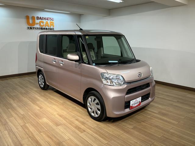 タントスローパー　Ｘ　ＳＡリヤシート付仕様福祉車両スローパー　ＣＤ／ＡＵＸチューナー　ＥＴＣ車載器　両側スライド片側電動スライドドア　キーフリーシステム　プッシュスタート　衝突回避支援ブレーキスマートアシスト　車検整備付き（大阪府）の中古車