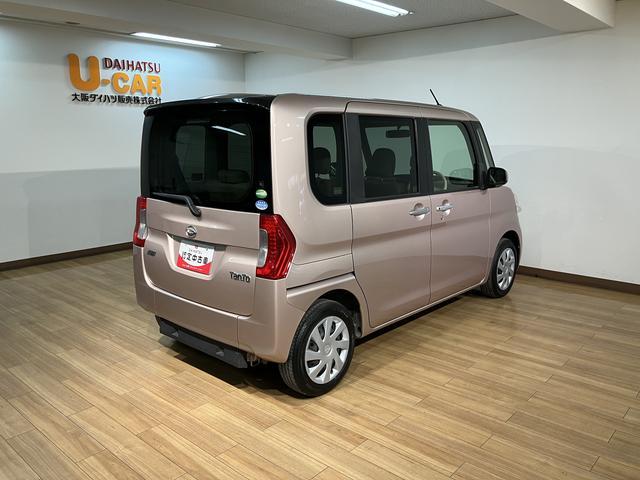 タントスローパー　Ｘ　ＳＡリヤシート付仕様福祉車両スローパー　ＣＤ／ＡＵＸチューナー　ＥＴＣ車載器　両側スライド片側電動スライドドア　キーフリーシステム　プッシュスタート　衝突回避支援ブレーキスマートアシスト　車検整備付き（大阪府）の中古車