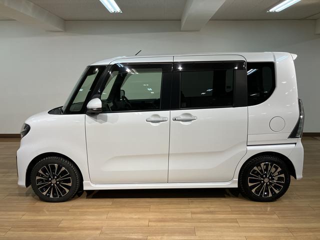 タントカスタムＲＳ　サポカーＳワイド適合純正９インチナビゲーション・バックカメラ・ナビ連動前後ドライブレコーダー・ＥＴＣ車載器・ターボ車・両側電動スライドドア・衝突回避支援ブレーキ・誤発進抑制機能・ＬＥＤヘッドライト・プッシュスタート（大阪府）の中古車