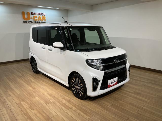 タントカスタムＲＳ　サポカーＳワイド適合純正９インチナビゲーション・バックカメラ・ナビ連動前後ドライブレコーダー・ＥＴＣ車載器・ターボ車・両側電動スライドドア・衝突回避支援ブレーキ・誤発進抑制機能・ＬＥＤヘッドライト・プッシュスタート（大阪府）の中古車