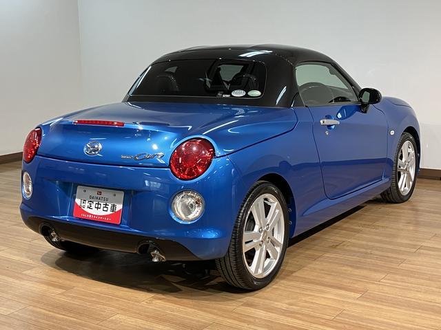 コペンセロ　認定中古車　１２か月走行無制限保証アクティブトップ（電動開閉式ルーフ）・純正メモリーナビ・ナビ連動フフロンドトドライブレコーダー・ＥＴＣ車載器・ターボエンジン・１６インチアルミ・ＬＥＤヘッドライト・７速スーパーアクティブシフト付ＣＶＴ（大阪府）の中古車