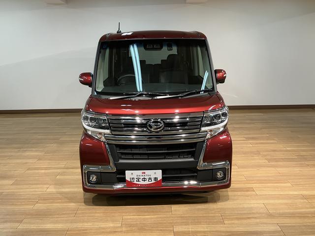 タントカスタムＲＳ　トップエディションＳＡIII純正８インチナビ・ＥＴＣ・バックカメラ・ナビ連動前方ドラレコ・両側電動スライドドア・運転席シートヒーター・ＬＥＤヘッドライト・ＬＥＤフォグランプ・衝突回避支援ブレーキ・ワンオーナー禁煙車（大阪府）の中古車