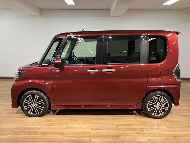 タントカスタムＲＳ　トップエディションＳＡIII純正８インチナビ・ＥＴＣ・バックカメラ・ナビ連動前方ドラレコ・両側電動スライドドア・運転席シートヒーター・ＬＥＤヘッドライト・ＬＥＤフォグランプ・衝突回避支援ブレーキ・ワンオーナー禁煙車（大阪府）の中古車