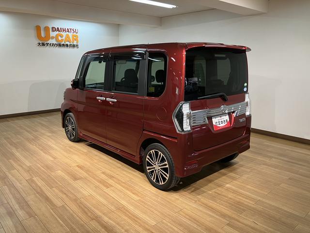 タントカスタムＲＳ　トップエディションＳＡIII純正８インチナビ・ＥＴＣ・バックカメラ・ナビ連動前方ドラレコ・両側電動スライドドア・運転席シートヒーター・ＬＥＤヘッドライト・ＬＥＤフォグランプ・衝突回避支援ブレーキ・ワンオーナー禁煙車（大阪府）の中古車