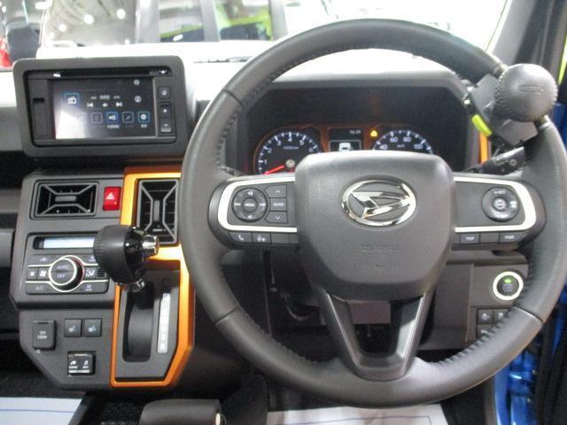 タフトＧターボ　手動式運転補助装置車　サポカーＳワイド適合福祉車両（非課税車）・手動式運転補助装置・旋回ノブ・ディスプレイオーディオ・バックカメラ・衝突回避軽減ブレーキ・誤発進抑制機能・全車速追従機能クルーズコントロール・電動パーキングブレーキ（大阪府）の中古車