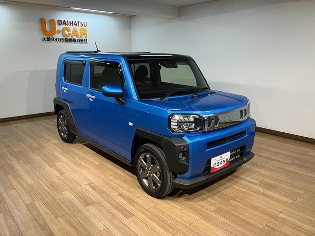 タフトＧターボ　手動式運転補助装置車　サポカーＳワイド適合福祉車両（非課税車）・手動式運転補助装置・旋回ノブ・ディスプレイオーディオ・バックカメラ・衝突回避軽減ブレーキ・誤発進抑制機能・全車速追従機能クルーズコントロール・電動パーキングブレーキ（大阪府）の中古車