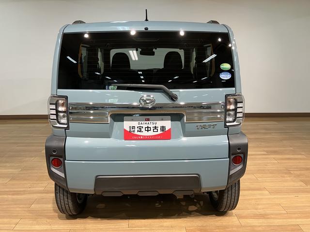 タフトＧ　サポカーＳワイド適合　メッキパック装着車認定中古車・９インチ純正メモリーナビ・ナビ連動前後ドライブレコーダー・バックカメラ・ＥＴＣ車載器・スカイフィールトップ・電動パーキングブレーキ・シートヒーター・衝突回避支援ブレーキ・誤発信抑制機能（大阪府）の中古車