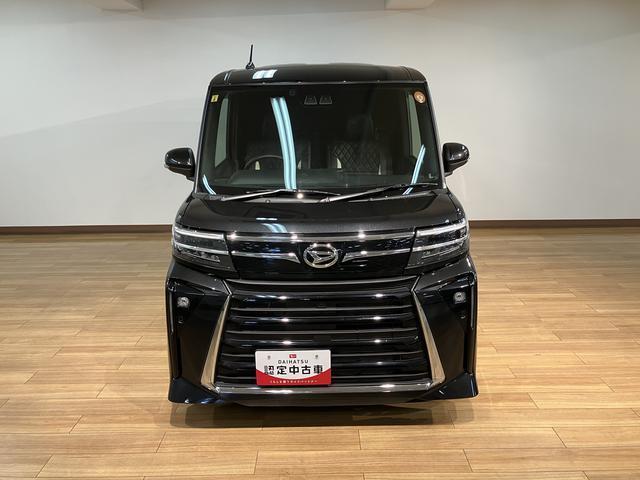 タントカスタムＲＳ　サポカーＳワイド適合　正規ディーラー認定中古車ターボエンジン・バックカメラ・シートヒーター・両側電動スライドドア・電動パーキング・ＬＥＤヘッドライト・プレミアムシートカバー・イルミネーションパック・リヤ５面フィルム・衝突回避支援ブレーキ・喫煙車（大阪府）の中古車