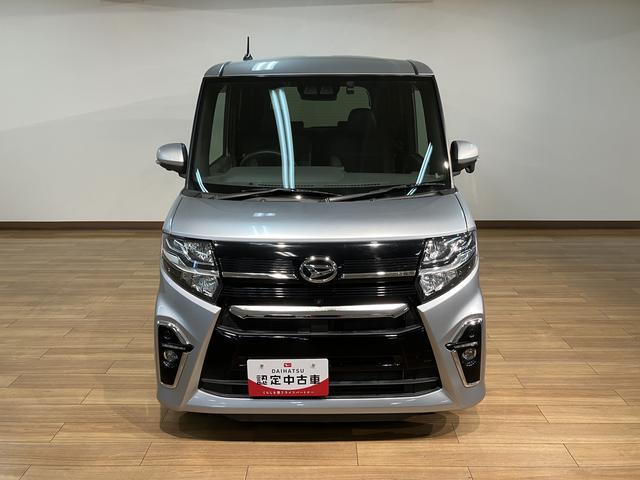 タントカスタムＸセレクション　サポカーＳワイド適合　認定中古車純正メモリーナビ・全方位カメラ・ナビ連動前後ドライブレコーダー・ＥＴＣ車載器・両側電動スライドドア・シートヒーター・ＬＥＤヘッドライト・衝突回避支援ブレーキ・誤発信抑制機能・前後コーナーセンサー（大阪府）の中古車