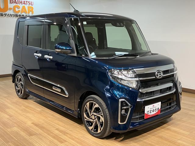 タントカスタムＲＳスタイルセレクション　サポカーＳワイド適合ターボエンジン・純正メモリーナビ・全方位カメラ・ナビ連動前後ドライブレコーダー・全車速追従機能クルーズコントロール・ＥＴＣ車載器・衝突回避軽減ブレーキ・誤発進抑制機能・両側電動スライドドア（大阪府）の中古車