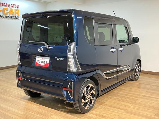 タントカスタムＲＳスタイルセレクション　サポカーＳワイド適合ターボエンジン・純正メモリーナビ・全方位カメラ・ナビ連動前後ドライブレコーダー・全車速追従機能クルーズコントロール・ＥＴＣ車載器・衝突回避軽減ブレーキ・誤発進抑制機能・両側電動スライドドア（大阪府）の中古車